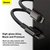 Кабель Baseus Type-C to Lightning Tungsten Gold Fast Charging Data Cable 1m, 20W Black (CATLWJ-01), изображение 4