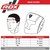 Боксерский шлем RDX F17 Aura Head Guard черный/красный M (HGR-F17BR), Размер: M, Цвет: Черный/Красный, изображение 5
