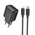 Зарядний пристрій HOCO Type-C to Lightning Cable Puerto single-port charger set CS24A 1Type-C, 25W/3A Black (6942007639767), зображення 3