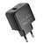 Зарядний пристрій HOCO Wish single port multi-protocol charger CS17A 1USB, 22.5W/3A Black (6942007638401)