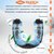 Капа для бокса Shock Doctor Gel Max (возраст до 10) Black/Blue (art. 6100-BB-YTR), изображение 4
