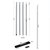Стойки для тента стальные оцинкованные Naturehike Steel poles NH19PJ042 серые 2 шт/уп (6927595741931), изображение 3
