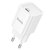 Зарядний пристрій HOCO Charm single port charger C148A 1Type-C, 30W/3A, PD/QC White (6942007630306), зображення 2
