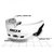 Капа для бокса RDX GEL 3D Elite White (101_10606), Цвет: Белый, изображение 4