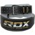 Пояс для тяжелой атлетики RDX 4 кожа Black Gold L (324_20405), Размер: L, изображение 6