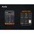 Фонарь ручной Fenix E01 V2.0 голубой (E01V20blue), изображение 8