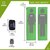 Надувной каримат Atepa Classic Light Green AM1001, изображение 6