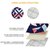 Пікніковий килимок KingCamp ARIEL PICNIC BLANKET XXL ROSERED KP2004, Колір: Рожевий, зображення 4