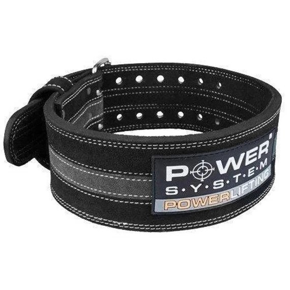 Пояс для пауэрлифтинга Power System PS-3800 Black/Grey XL (PS-3800_XL_Black_Grey), Размер: XL, Цвет: Black/Grey