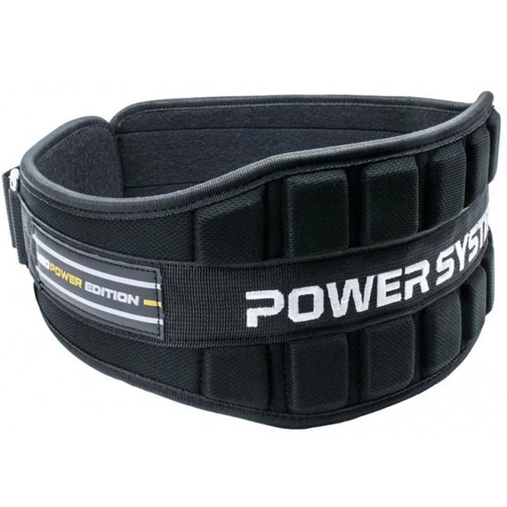 Пояс для важкої атлетики Power System PS-3230 (Неопрен) Black / Yellow XL (PS_3230_XL_Bl / Yellow), Розмір: XL