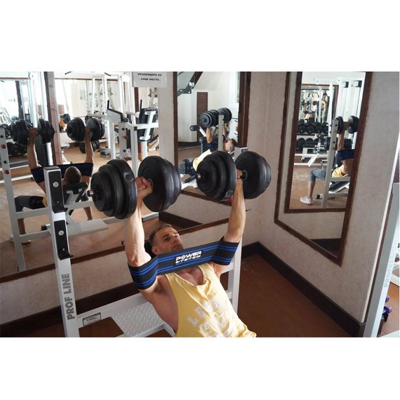 Пояс сопротивления Power System Bench Blaster Ultra Black/Blue XL (PS_3720_XL_Black/Blue), Размер: XL, изображение 5