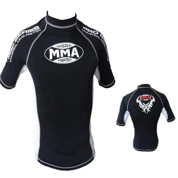 Рашгард для MMA Power System 001 Dragon M Black / White (MMA-001_M_Black-White), зображення 5