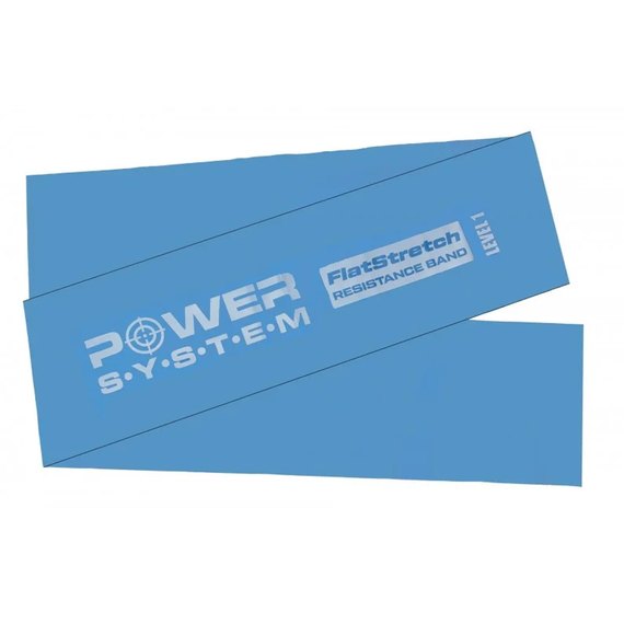 Еспандер-стрічка Power System PS-4121 Flat Stretch Band Level 1 Blue (PS_4121_Blue), Навантаження: 2.5 кг, зображення 3