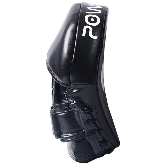 Лапы боксерские PowerPlay 3041 черные PU [пара] (PP_3041_Black), Цвет: Чёрный, изображение 3
