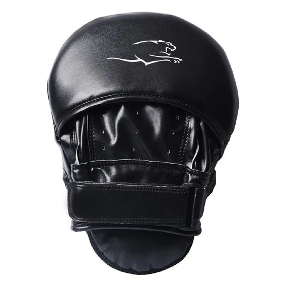 Лапы боксерские PowerPlay 3041 черные PU [пара] (PP_3041_Black), Цвет: Чёрный, изображение 4