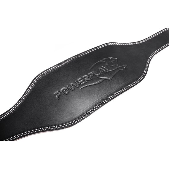 Пояс для тяжелой атлетики PowerPlay 5086 черно-коричневый S (PP_5086_S_Black), Размер: S, изображение 3