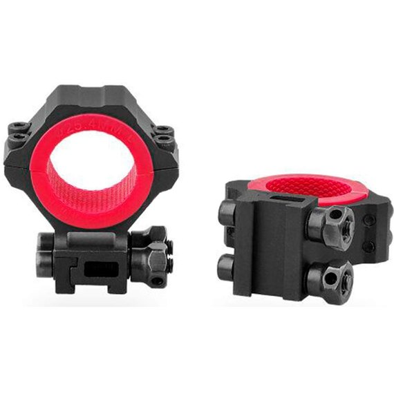Кольца Discovery Scope Mount Rings High л/хвост 1inch(25,4)/30/34MM (180201), изображение 2