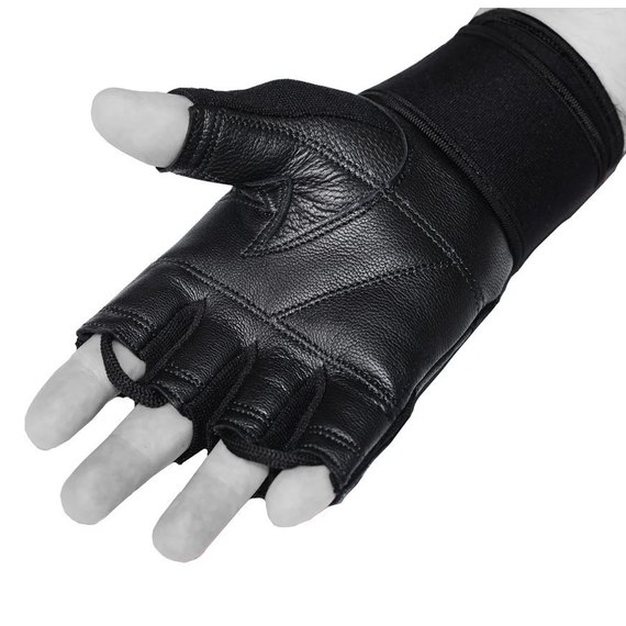 Рукавички для залу PowerPlay 1 064 чорні M (PP_1064_M_Black), Розмір: M, Колір: Чорний, зображення 3
