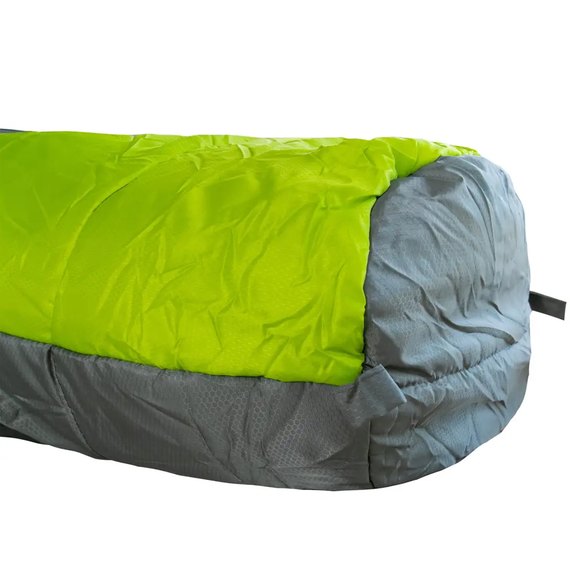 Спальный мешок Tramp Voyager Compact левый TRS-052C-L, Сторона застежки: Левая, Цвет : Green/Grey, изображение 15