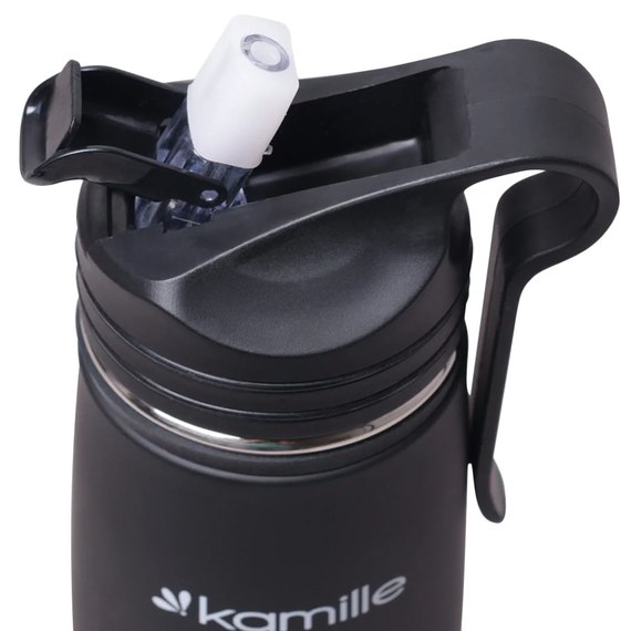 Термос-бутылка Kamille 500мл черный KM-2058, изображение 6