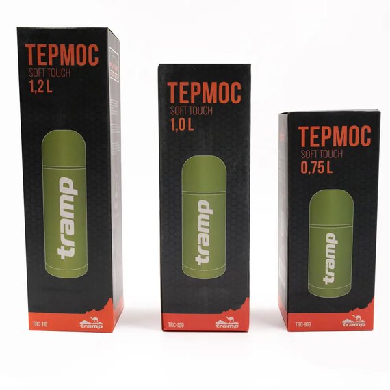Термос Tramp Soft Touch 0,75 л жовтий TRC-108-yellow, Колір: Yellow, зображення 2