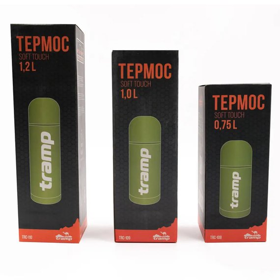 Термос Tramp Soft Touch 1,2 л желтый TRC-110-yellow, Цвет: Yellow, изображение 6
