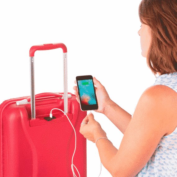 Чемодан CarryOn Wave (S) Red 927164, изображение 9