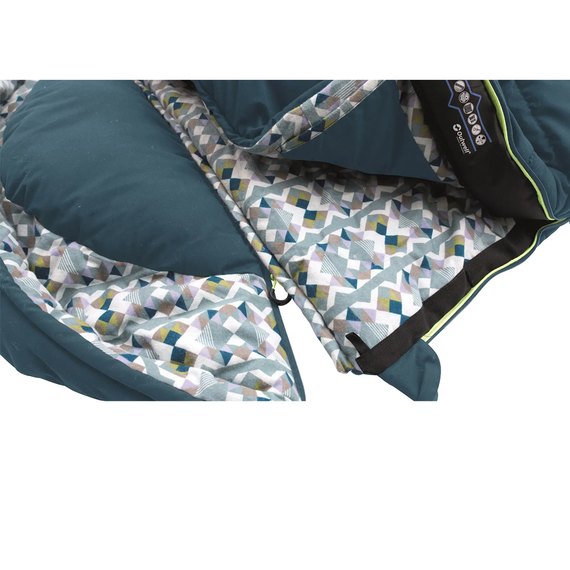 Спальний мішок Outwell Camper / 0 ° C Blue Right (230351) 929228, зображення 5