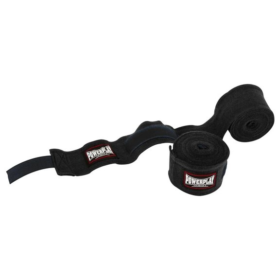 Бинты для бокса PowerPlay 3047 черные 4м (PP_3047_4m_Black), Цвет: Чёрный, изображение 4