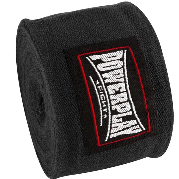 Бинты для бокса PowerPlay 3047 черные 4м (PP_3047_4m_Black), Цвет: Чёрный, изображение 5