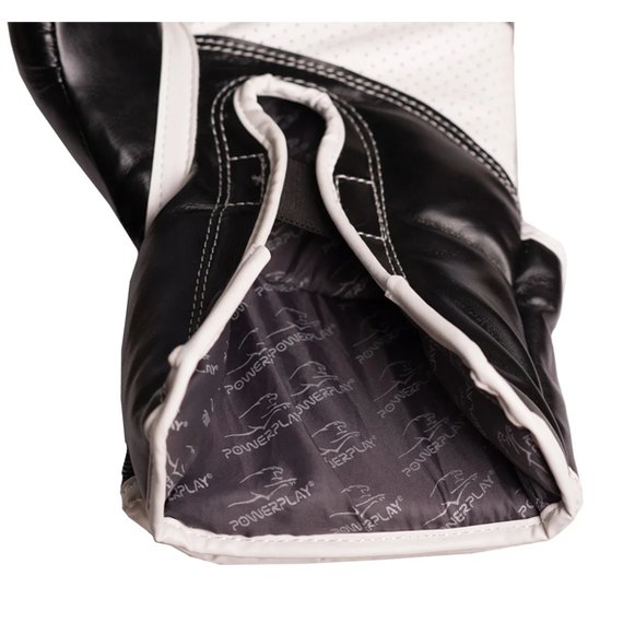 Боксерські рукавички PowerPlay 3019 Чорні 14 ун (PP_3019_14oz_Black), Вага: 14 унцій, зображення 2
