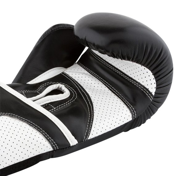 Боксерские перчатки PowerPlay 3019 Черные 12 ун (PP_3019_12oz_Black), Вес: 12 унций, изображение 3