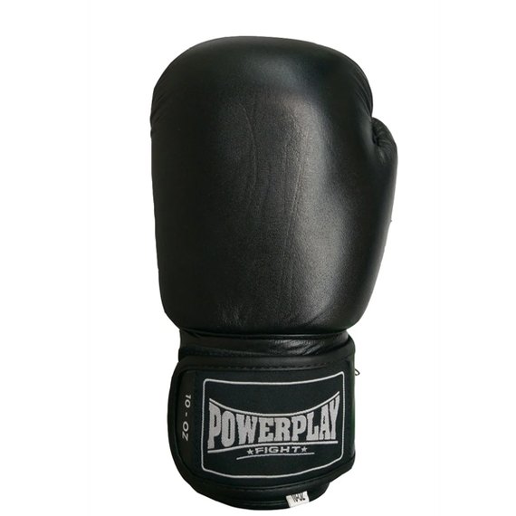 Боксерские перчатки PowerPlay 3088 Черные [натуральная кожа] 14 ун (PP_3088_14oz_Black), Вес: 14 унций, изображение 3