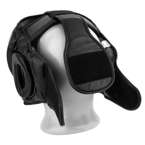 Боксерський шлем PowerPlay 3066 PU + Amara черный M (PP_3066_M_Black), Размер: M, изображение 2