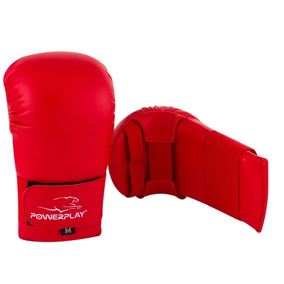 Рукавички для Karate PowerPlay 3027 червоні S (PP_3027_S_Red), зображення 2