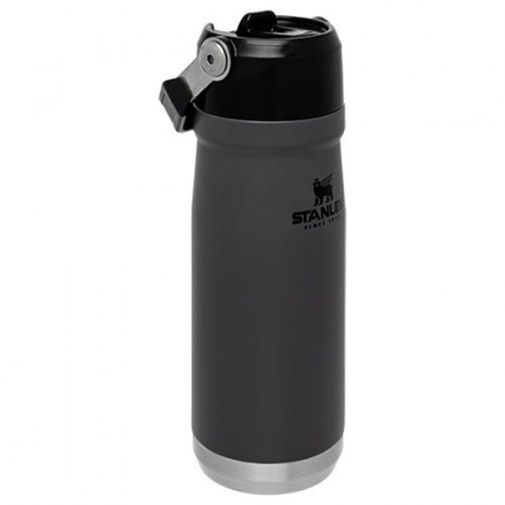 Термобутылка Stanley Go flip straw Charcoal 0.65 л (6939236382748), Цвет: Grey, изображение 3