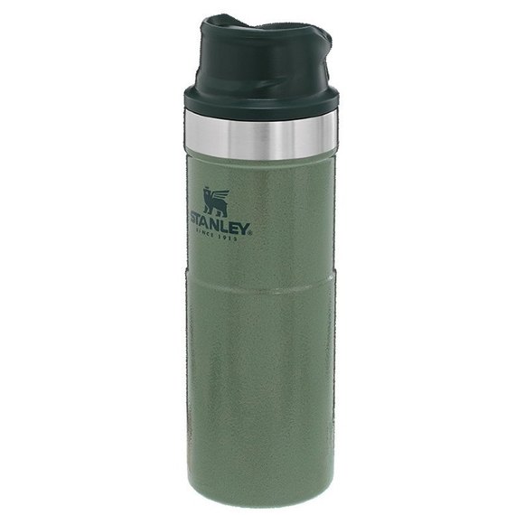 Термочашка Stanley Classic Trigger-action Hammertone Green 0.47 л (6939236348065), зображення 3