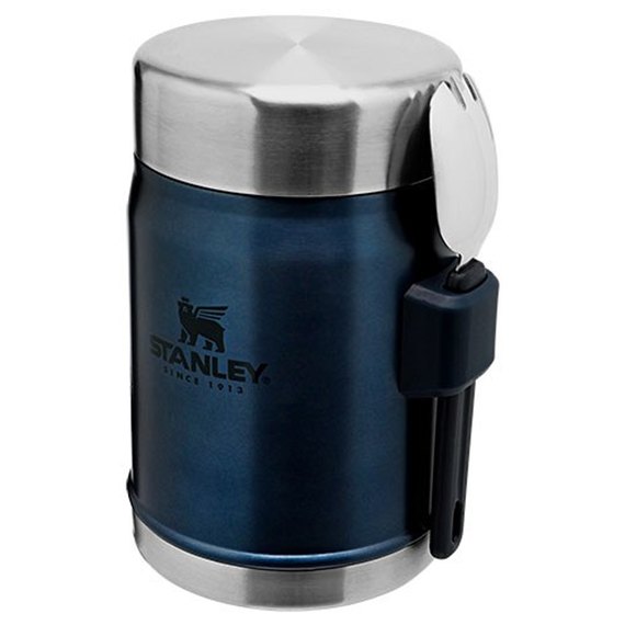 Термос харчовий Stanley Classic Legendary Nightfall 0.4 л (6939236373227), Колір: Синій, зображення 3