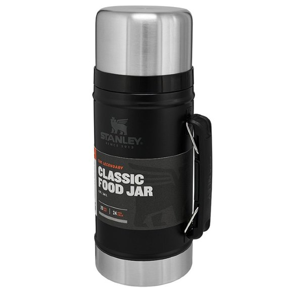 Термос пищевой Stanley Classic Legendary Matte Black 0.94 л (6939236347990), изображение 4