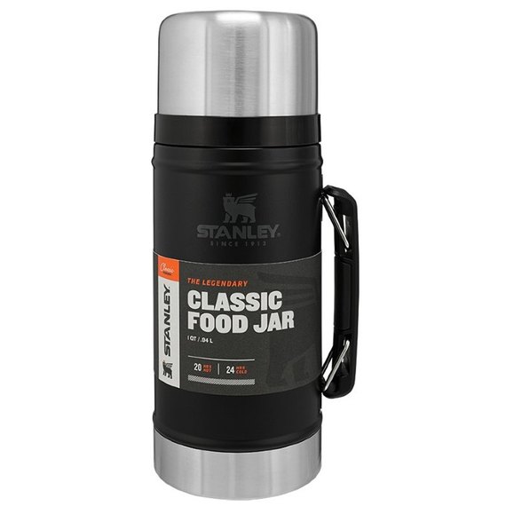 Термос пищевой Stanley Classic Legendary Matte Black 0.94 л (6939236347990), изображение 5