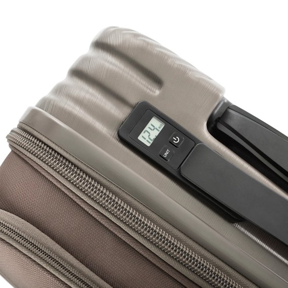 Чемодан Heys Charge-A-Weigh ll (L) Taupe (10131-0058-30) 929254, Колір: Бежевий, зображення 11