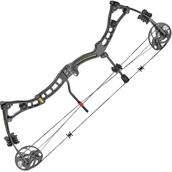Лук блочный Poe Lang Axis 30-70 LBS черный (для шульги) C0-039LBP