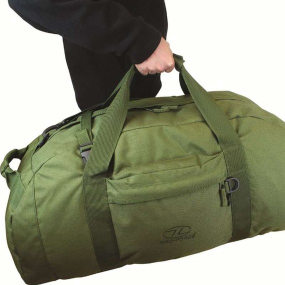 Сумка дорожная Highlander Loader Holdall 100 Olive (LR100-OG) 925491, Цвет: Оливковый , изображение 6