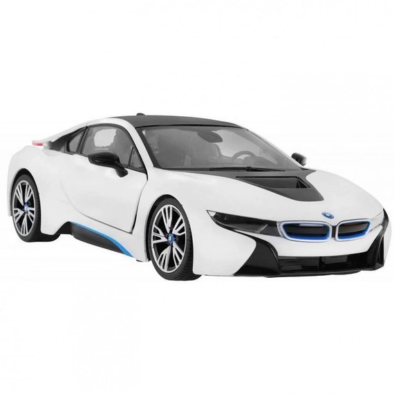 Машинка Rastar BMW i8 1:14 ц:белый (71060 white), изображение 5