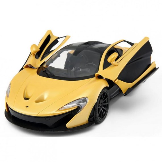 Машинка Rastar McLaren P1 GTR 1:14 ц:желтый (75160 yellow), изображение 2
