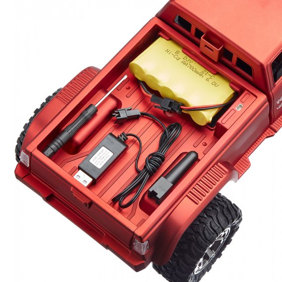 Машинка ZIPP Toys 4x4 повнопривідний пікап з камерою червоний (FY002AW red), Колір: Червоний, зображення 6