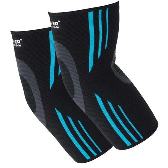 Налокотник спортивный Power System PS-6020 Black/Blue M (PS-6020_M_Black-Blue), Размер: M