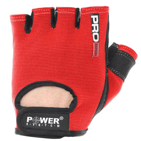Перчатки для зала Power System PS-2250 Red L (PS-2250_L_Red), Размер: L, Цвет: Красный, изображение 4