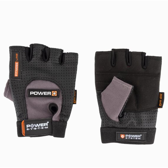 Перчатки для зала Power System PS-2500 Black/Grey L (PS-2500_L_Black-grey), Размер: L, Цвет: Чёрный/Серый, изображение 3