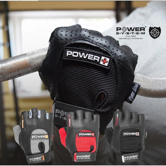 Рукавички для залу Power System PS-2500 Black/Grey M (PS-2500_M_Black-grey), Розмір: M, Колір: Чорний/Сірий, зображення 4